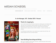 Tablet Screenshot of meganschlegel.com